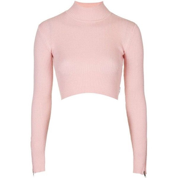Topshop Tops - Topshop | ribbed crop turtleneck Topshop Tops - Topshop | ribbed crop turtleneck